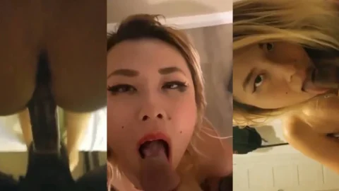 油管网红【RainaHuang】媚黑婊，性爱视频泄漏，口交深喉，黑人大屌疯狂输出-吃瓜